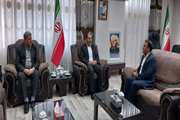  بحث و تبادل نظر  در خصوص مسائل و مشکلات حوزه دامپزشکی در دیدار مدیر کل دامپزشکی با فرماندار سلماس 